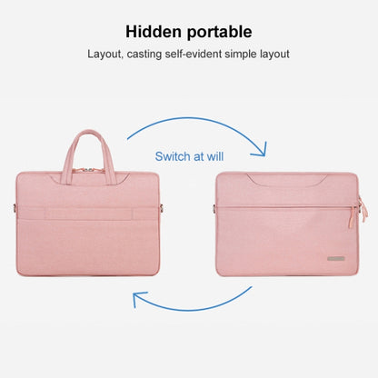 Handbag Laptop Bag Inner Bag with Shoulder Strap/Power Bag, Size:15.6 inch(Pink) - Other by PMC Jewellery | Online Shopping South Africa | PMC Jewellery | Buy Now Pay Later Mobicred