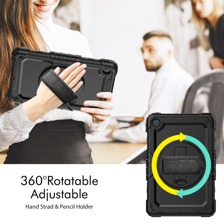 For Lenovo Tab M10 Plus 10.6 3rd Gen 2022 Silicone + PC Tablet Case(Black) - Lenovo by PMC TechLife | Online Shopping South Africa | PMC TechLife | Buy Now Pay Later Mobicred