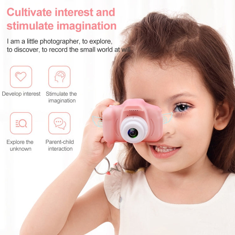 X2S 2.0 Inch LCD Screen Mini Children Camera Digital Camera, Resolution:HD Single Camera 1300W(Yellow) - Children Cameras by PMC TechLife | Online Shopping South Africa | PMC TechLife | Buy Now Pay Later Mobicred