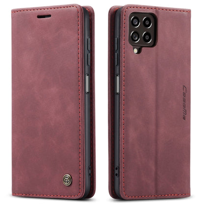 For Samsung Galaxy M53 5G CaseMe 013 Multifunctional Horizontal Flip Leather Phone Case(Wine Red) - Galaxy Phone Cases by CaseMe | Online Shopping South Africa | PMC Jewellery | Buy Now Pay Later Mobicred