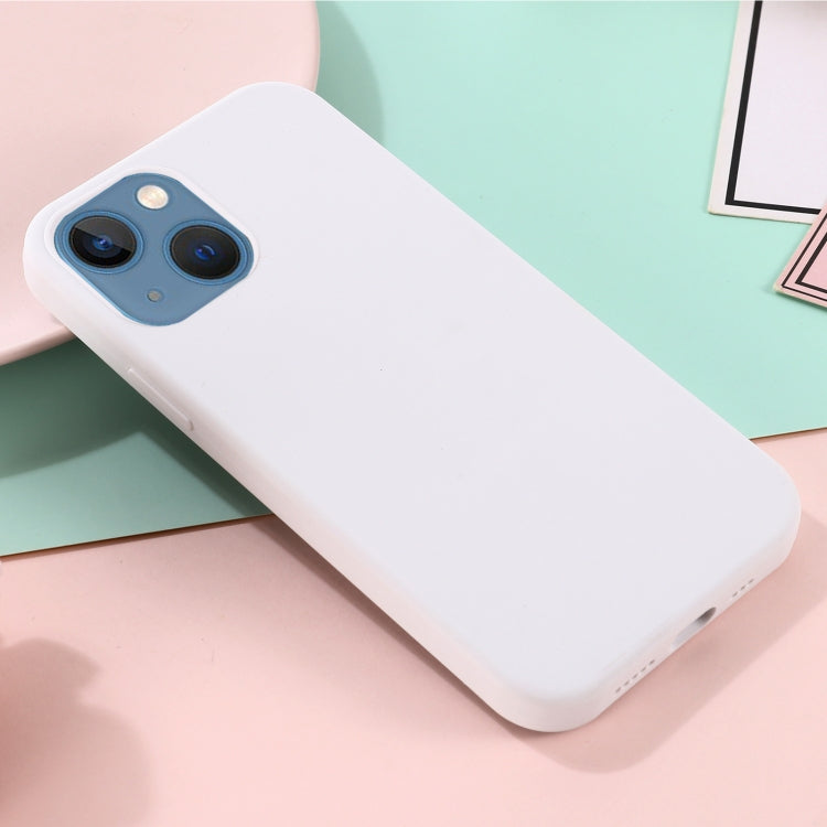 For iPhone 14 Plus Shockproof Silicone Magsafe Case (White) - iPhone 14 Plus Cases by PMC TechLife | Online Shopping South Africa | PMC TechLife