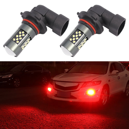 1 Pair 9005 12V 7W Continuous Car LED Fog Light(Red Light) - Fog / Driving Lights by PMC Jewellery | Online Shopping South Africa | PMC Jewellery | Buy Now Pay Later Mobicred