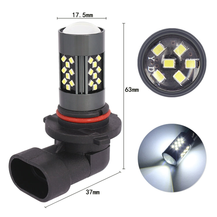 1 Pair 9005 12V 7W Strobe Car LED Fog Light(Red Light) - Fog / Driving Lights by PMC TechLife | Online Shopping South Africa | PMC TechLife | Buy Now Pay Later Mobicred