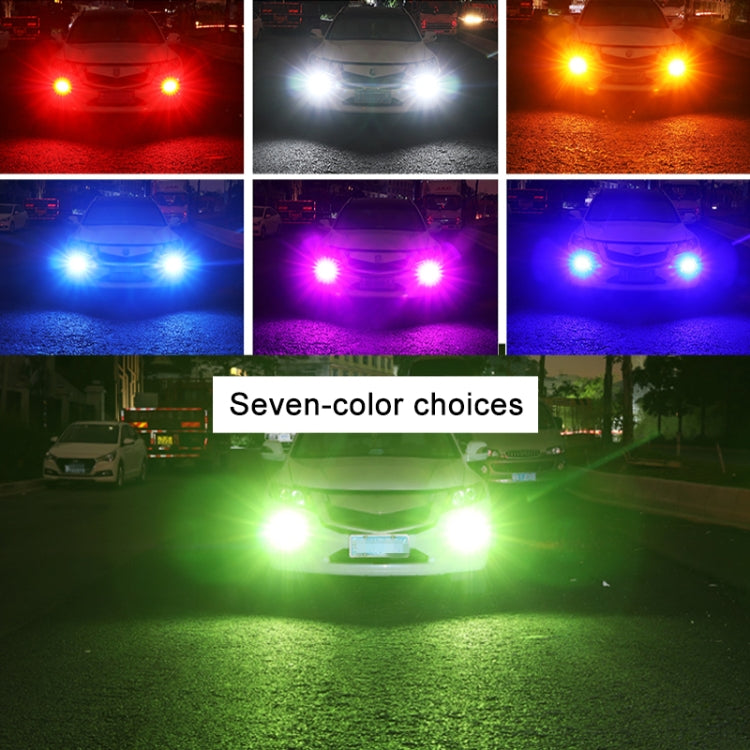 1 Pair 9006 12V 7W Strobe Car LED Fog Light(Blue Light) - Fog / Driving Lights by PMC TechLife | Online Shopping South Africa | PMC TechLife | Buy Now Pay Later Mobicred