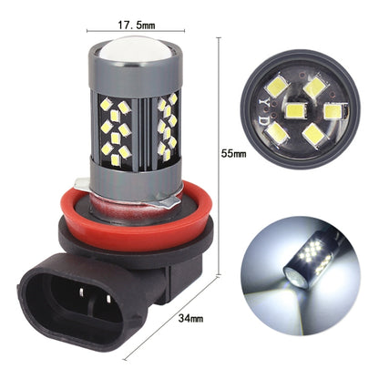 1 Pair H11 12V 7W Strobe Car LED Fog Light(Ice Blue Light) - Fog / Driving Lights by PMC Jewellery | Online Shopping South Africa | PMC Jewellery | Buy Now Pay Later Mobicred