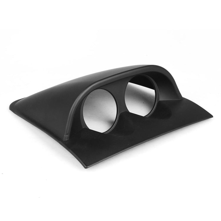 Car 52mm 2 Holes Dash Gauge Meter Pod Mount Holder, Style:Black - Decoration Rings by PMC TechLife | Online Shopping South Africa | PMC TechLife | Buy Now Pay Later Mobicred