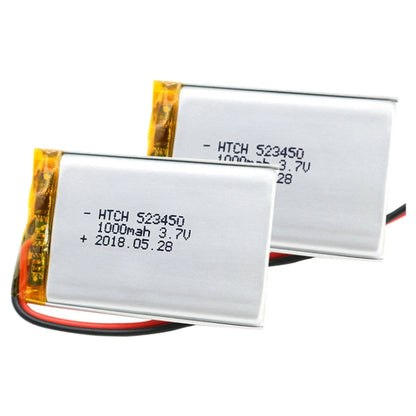 2pcs 523450 1000mAh Li-Polymer Battery Replacement - Others by PMC Jewellery | Online Shopping South Africa | PMC Jewellery | Buy Now Pay Later Mobicred