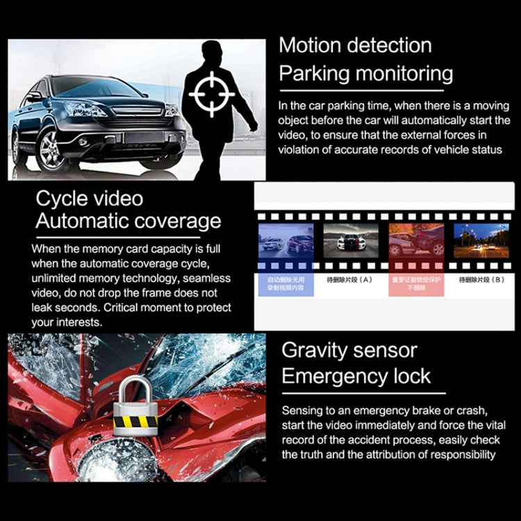 1080P Single Camera HD Night Vision WiFi Car Dash Cam Driving Recorder - free shipping - PMC TechLife - Order now!