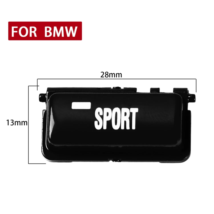 Car Sport Mode Sport Button for BMW M3 1998-2004 E46,Left and Right Drive(Black) - Car Interior Mouldings by PMC Jewellery | Online Shopping South Africa | PMC Jewellery