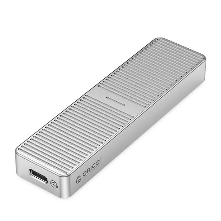 ORICO FV25C3-G2-SV 10Gbps USB3.2 Gen2 Type-C M.2 NVMe/NGFF(SATA) Dual Protocol SSD Enclosure(Silver) - External Hard Drives by ORICO | Online Shopping South Africa | PMC Jewellery | Buy Now Pay Later Mobicred