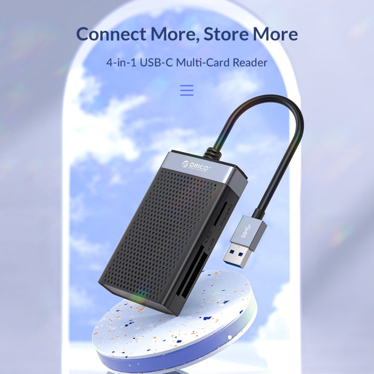 ORICO CL4T-C3 4-in-1 Simultaneously Type-C Multifunction Card Reader(Black) - free shipping - PMC Jewellery - Order now!