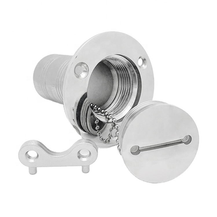 2 inch Stainless Steel Yacht Universal Fuel Filler - Marine Accessories & Parts by PMC Jewellery | Online Shopping South Africa | PMC Jewellery | Buy Now Pay Later Mobicred