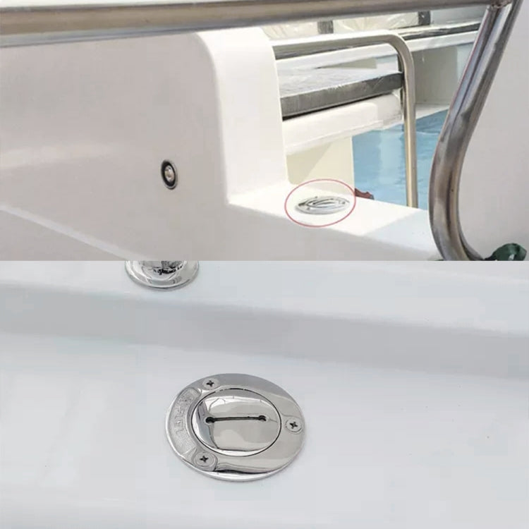 2 inch Stainless Steel Yacht Universal Fuel Filler - Marine Accessories & Parts by PMC Jewellery | Online Shopping South Africa | PMC Jewellery | Buy Now Pay Later Mobicred