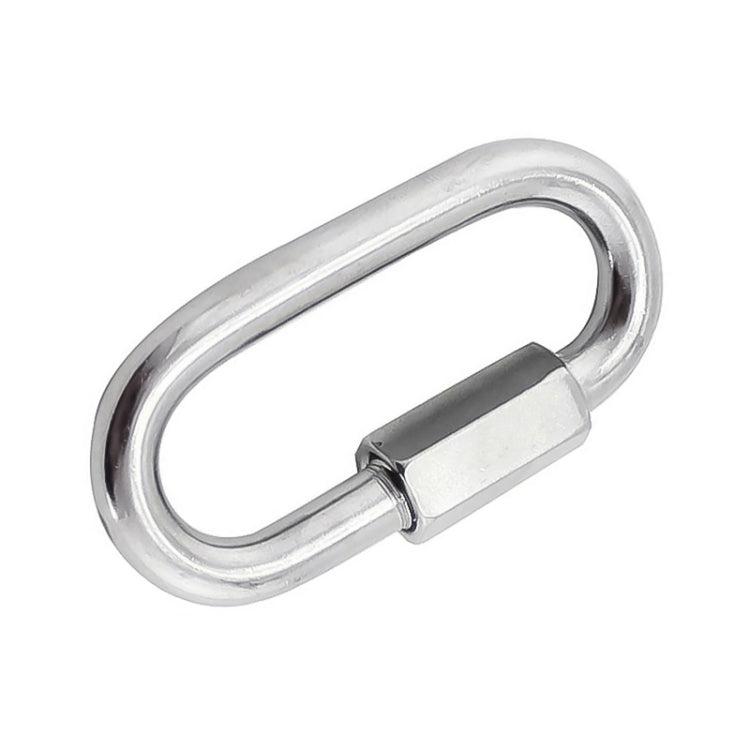 2 PCS 8mm 304 Stainless Steel Quick Connect Ring Runway Buckle - Hooks by PMC TechLife | Online Shopping South Africa | PMC TechLife | Buy Now Pay Later Mobicred