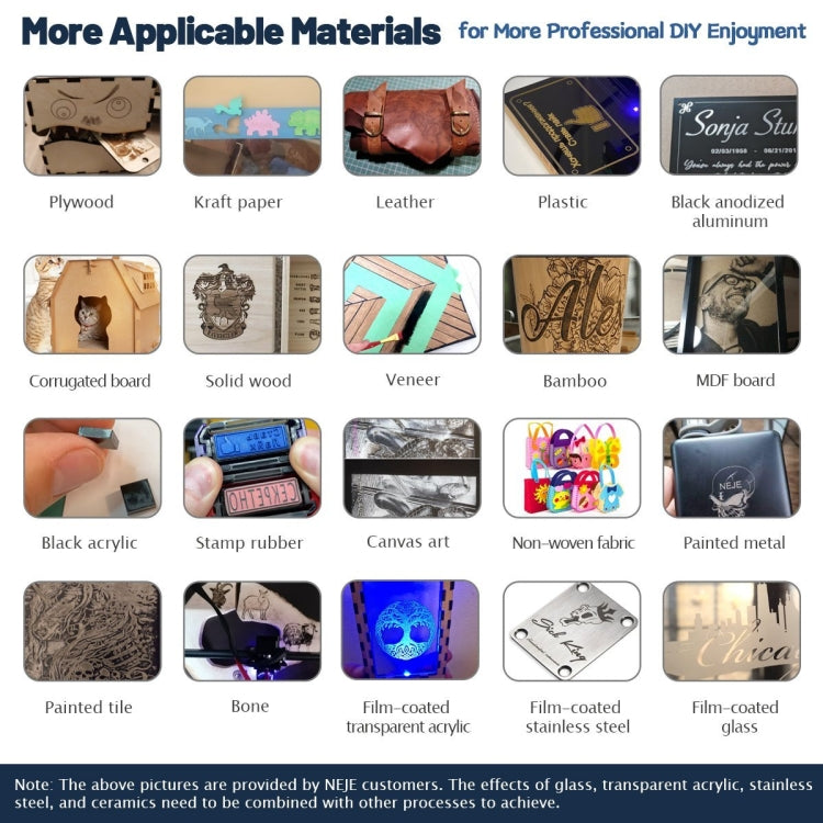 NEJE MASTER 3 Plus Laser Engraver with A40630 Laser Module(EU Plug) - free shipping - PMC Jewellery - Order now!