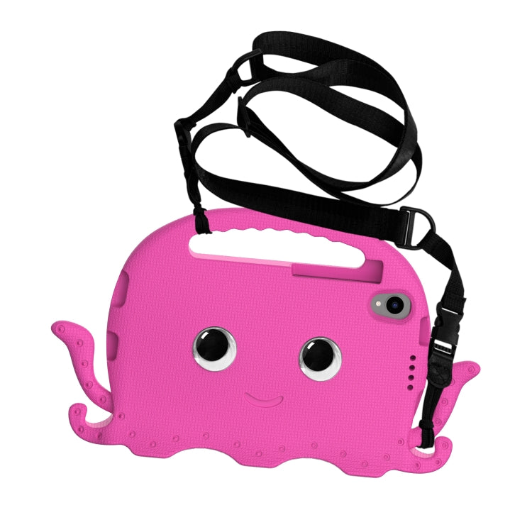 For Lenovo  Tab M8 TB 8505F / 8705N Octopus Style EVA + PC Tablet Case with Strap(Rose Red) - Lenovo by PMC TechLife | Online Shopping South Africa | PMC TechLife | Buy Now Pay Later Mobicred