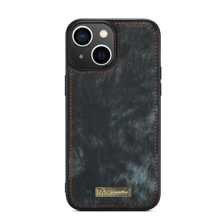 For iPhone 14 Plus CaseMe 008 Detachable Multifunctional Leather Phone Case(Black) - iPhone 14 Plus Cases by CaseMe | Online Shopping South Africa | PMC Jewellery | Buy Now Pay Later Mobicred
