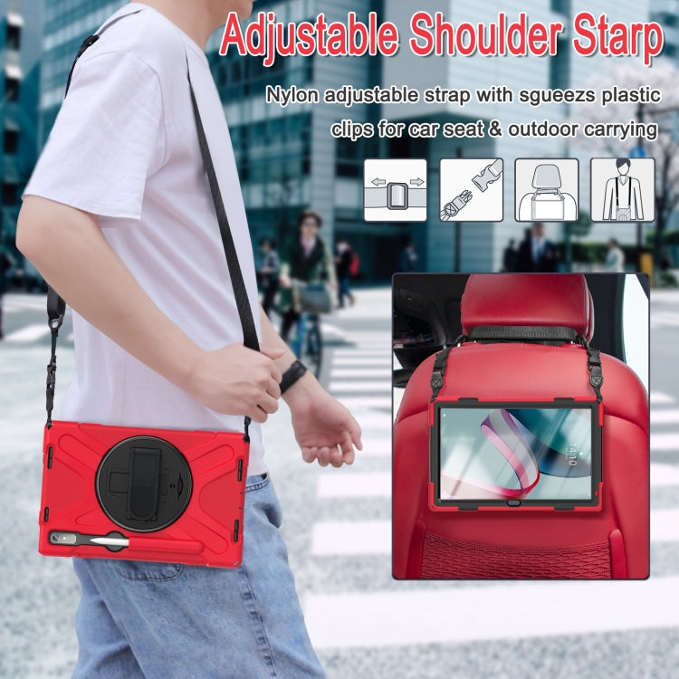 For Lenovo Pad Pro 11.2 2022 TB-138FC/132FU Silicone + PC Protective Tablet Case(Red) - Lenovo by PMC TechLife | Online Shopping South Africa | PMC TechLife | Buy Now Pay Later Mobicred