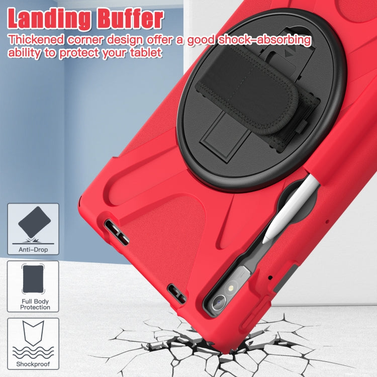 For Lenovo Pad Pro 11.2 2022 TB-138FC/132FU Silicone + PC Protective Tablet Case(Red) - Lenovo by PMC TechLife | Online Shopping South Africa | PMC TechLife | Buy Now Pay Later Mobicred