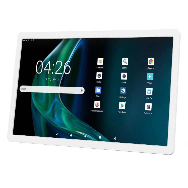 HSD1693T 16 inch IPS Display Advertising Machine Android 12 RK3566 2GB+16GB(White) - 15 inch Above by PMC Jewellery | Online Shopping South Africa | PMC Jewellery | Buy Now Pay Later Mobicred