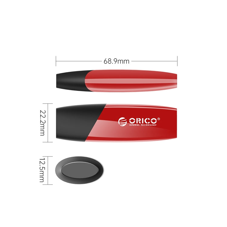 ORCIO USB3.0 U Disk Drive, Read: 100MB/s, Write: 15MB/s, Memory:256GB, Port:USB-A(Red) - USB Flash Drives by ORICO | Online Shopping South Africa | PMC Jewellery | Buy Now Pay Later Mobicred