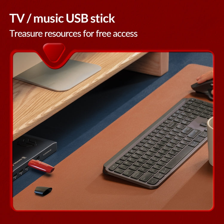 ORCIO USB3.0 U Disk Drive, Read: 260MB/s, Write: 15MB/s, Memory:128GB, Port:USB-A(Black) - free shipping - PMC Jewellery - Order now!