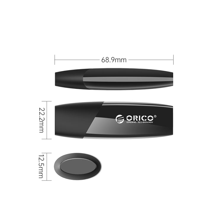 ORICO UFS Flash Drive, Read: 450MB/s, Write: 350MB/s, Memory:64GB, Port:USB-A(Black) - USB Flash Drives by ORICO | Online Shopping South Africa | PMC Jewellery | Buy Now Pay Later Mobicred