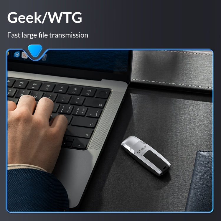 ORICO USB Solid State Flash Drive, Read: 520MB/s, Write: 450MB/s, Memory:512GB, Port:USB-A(Silver) - free shipping - PMC TechLife - Order now!