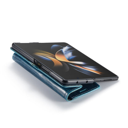 For Samsung Galaxy Z Fold4 CaseMe 003 Crazy Horse Texture Leather Phone Case(Blue) - Galaxy Z Fold4 5G Cases by CaseMe | Online Shopping South Africa | PMC Jewellery | Buy Now Pay Later Mobicred