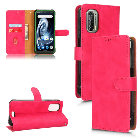 For Blackview BV7100 Skin Feel Magnetic Flip Leather Phone Case(Rose Red) - More Brand by PMC Jewellery | Online Shopping South Africa | PMC Jewellery | Buy Now Pay Later Mobicred