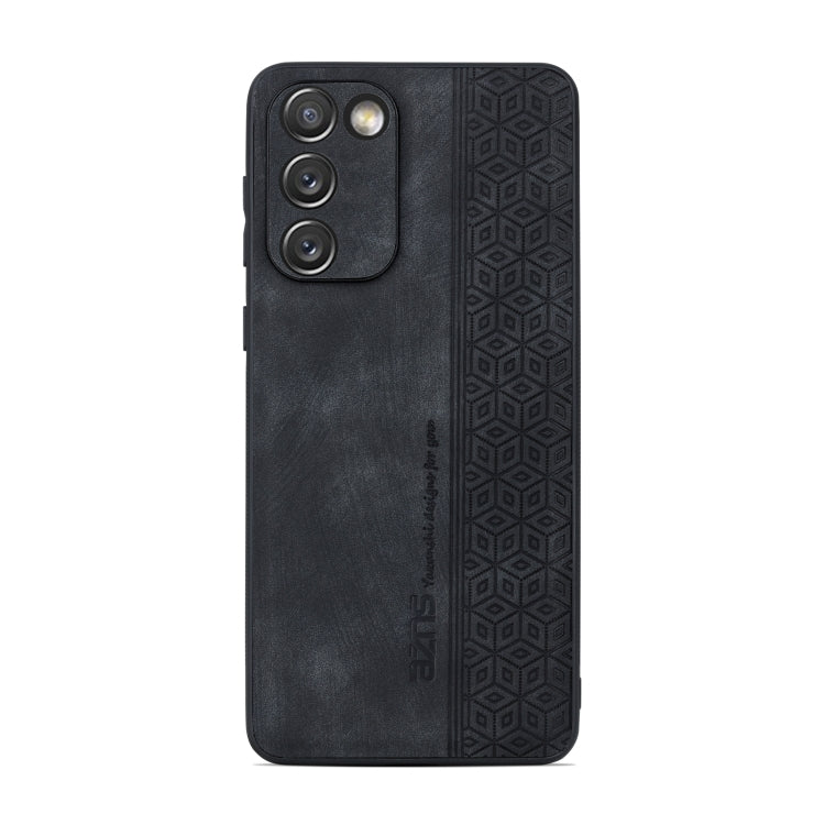 For Samsung Galaxy S20 FE / S20 Lite AZNS 3D Embossed Skin Feel Phone Case(Black) - Galaxy S20 FE Cases by AZNS | Online Shopping South Africa | PMC Jewellery
