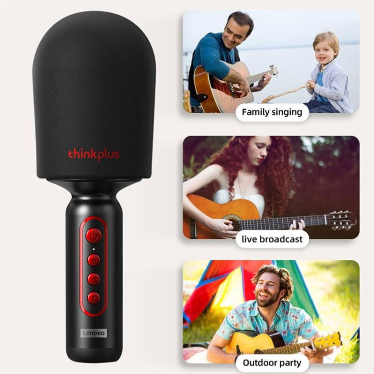 Lenovo ThinkPlus M1 Wireless Handheld Microphone Karaoke Speaker(Pink) - Microphone by Lenovo | Online Shopping South Africa | PMC Jewellery | Buy Now Pay Later Mobicred