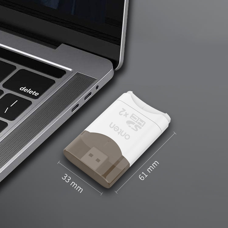 KSSC3 USB 3.2 Dual SD Card Reader -  by PMC Jewellery | Online Shopping South Africa | PMC Jewellery | Buy Now Pay Later Mobicred