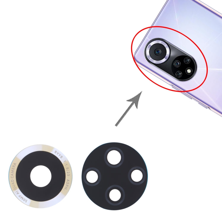 For Huawei Nova 9 / Nova 9 Pro 10 PCS Back Camera Lens - Camera by PMC Jewellery | Online Shopping South Africa | PMC Jewellery | Buy Now Pay Later Mobicred