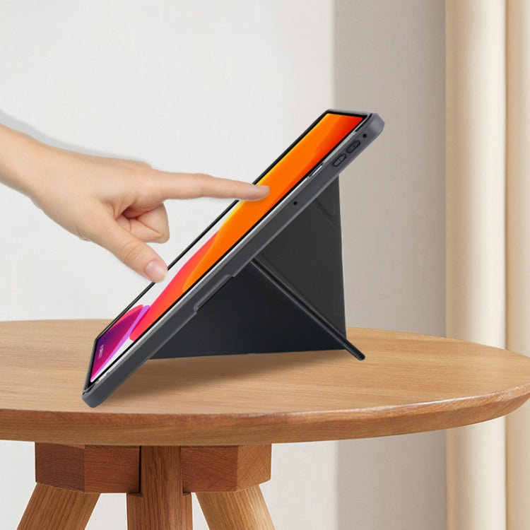 For Honor Pad 8 2022 Acrylic 2 in 1 Y-fold Smart Leather Tablet Case(Emerald) - Honor by PMC TechLife | Online Shopping South Africa | PMC TechLife | Buy Now Pay Later Mobicred