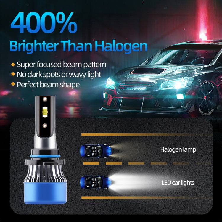 Q2 1 Pair 9005 25W / 3000LM / DC9-36V / 6000K IP68 Waterproof Car LED Headlight - LED Headlamps by PMC Jewellery | Online Shopping South Africa | PMC Jewellery | Buy Now Pay Later Mobicred