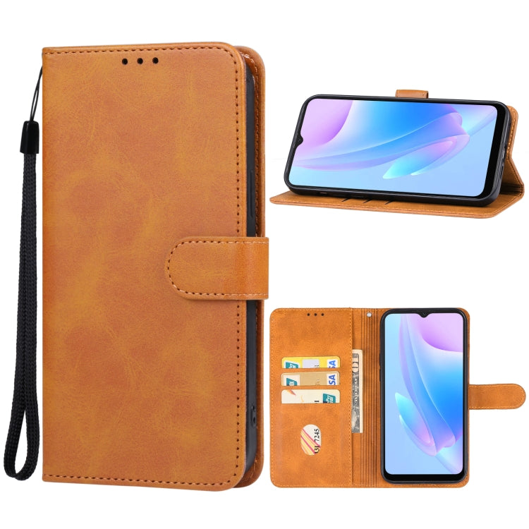 For Blackview A52 / A52 Pro Leather Phone Case(Brown) - More Brand by PMC Jewellery | Online Shopping South Africa | PMC Jewellery