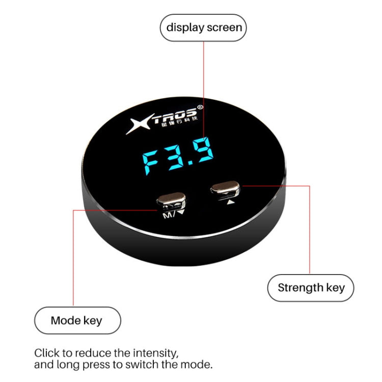 For Peugeot 3008 2010- TROS CK Car Potent Booster Electronic Throttle Controller - Car Modification by TROS | Online Shopping South Africa | PMC Jewellery | Buy Now Pay Later Mobicred