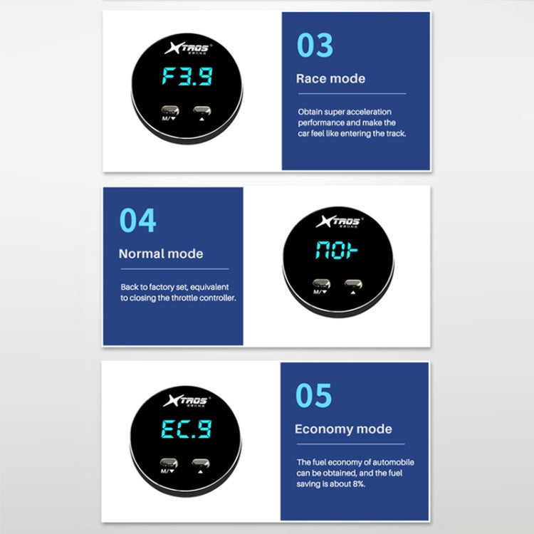 For Nissan Terra 2018- TROS CK Car Potent Booster Electronic Throttle Controller - Car Modification by TROS | Online Shopping South Africa | PMC Jewellery | Buy Now Pay Later Mobicred