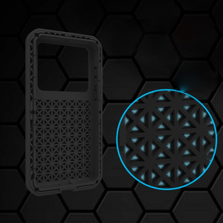 For Huawei P40 LOVE MEI Metal Shockproof Waterproof Dustproof Protective Case(Yellow) - Huawei Cases by LOVE MEI | Online Shopping South Africa | PMC TechLife | Buy Now Pay Later Mobicred