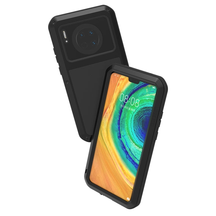 For Huawei Mate 30 LOVE MEI Metal Shockproof Waterproof Dustproof Protective Case(Red) - free shipping - PMC TechLife - Order now!