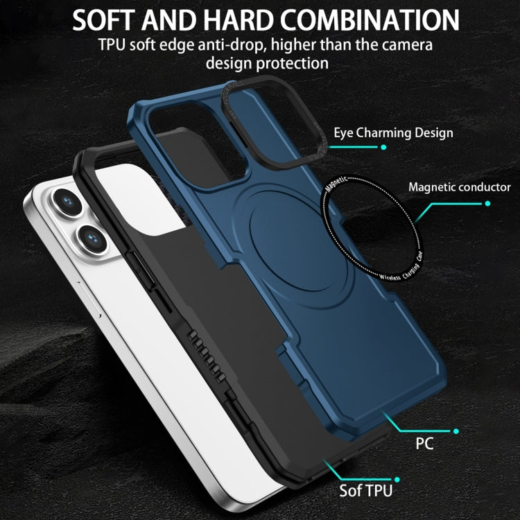 For Samsung Galaxy Note20 Ultra MagSafe Shockproof Armor Phone Case(Dark Blue) - Galaxy Phone Cases by PMC Jewellery | Online Shopping South Africa | PMC Jewellery