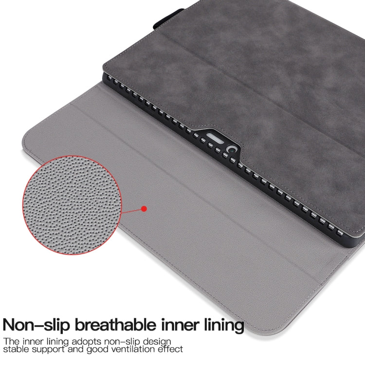 For Microsoft Surface Pro 9 / Surface Pro 10 Sheepskin All-Inclusive Shockproof Protective Case(Grey) - Others by PMC TechLife | Online Shopping South Africa | PMC TechLife | Buy Now Pay Later Mobicred
