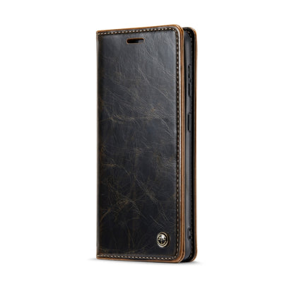 For Samsung Galaxy S20 CaseMe 003 Crazy Horse Texture Leather Phone Case(Coffee) - Galaxy Phone Cases by CaseMe | Online Shopping South Africa | PMC Jewellery | Buy Now Pay Later Mobicred