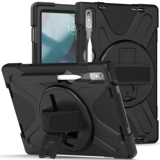 For Lenovo Tab P11 Pro Gen 2 Silicone + PC Protective Tablet Case(Black) - Lenovo by PMC Jewellery | Online Shopping South Africa | PMC Jewellery