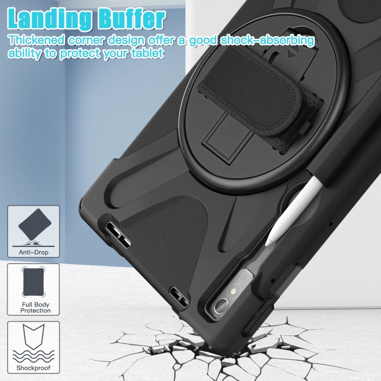 For Lenovo Tab P11 Pro Gen 2 Silicone + PC Protective Tablet Case(Black) - free shipping - PMC TechLife - Order now!