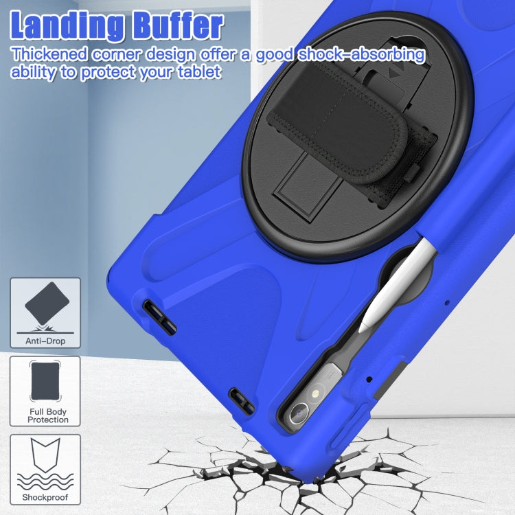 For Lenovo Tab P11 Pro Gen 2 Silicone + PC Protective Tablet Case(Blue) - Lenovo by PMC TechLife | Online Shopping South Africa | PMC TechLife | Buy Now Pay Later Mobicred
