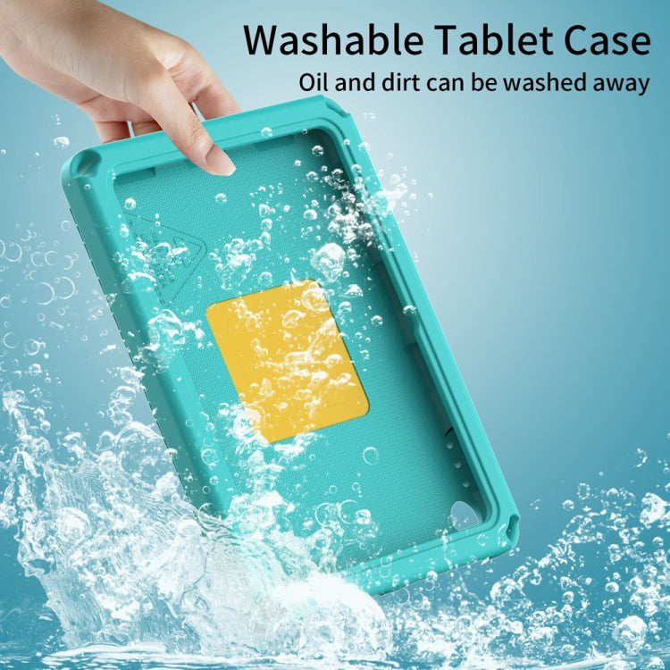 For Amazon Fire HD 8 2020 / HD 8 Plus 2022 EVA + PC Shockproof Tablet Case without Water-resistant Frame(Glacier Green) - Amazon by PMC TechLife | Online Shopping South Africa | PMC TechLife | Buy Now Pay Later Mobicred
