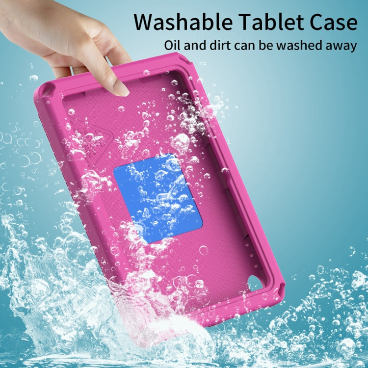 For Amazon Fire HD 8 2020 / HD 8 Plus 2022 EVA + PC Shockproof Tablet Case without Water-resistant Frame(Rose Red) - Amazon by PMC TechLife | Online Shopping South Africa | PMC TechLife | Buy Now Pay Later Mobicred