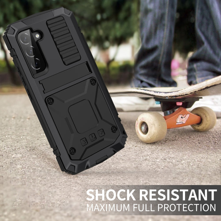 For Samsung Galaxy S23 5G R-JUST Life Waterproof Dustproof Shockproof Phone Case(Black) - Galaxy S23 5G Cases by R-JUST | Online Shopping South Africa | PMC Jewellery